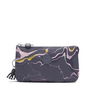 Pouches Kipling Creativity Large Printed Szare | PL 1486ZU